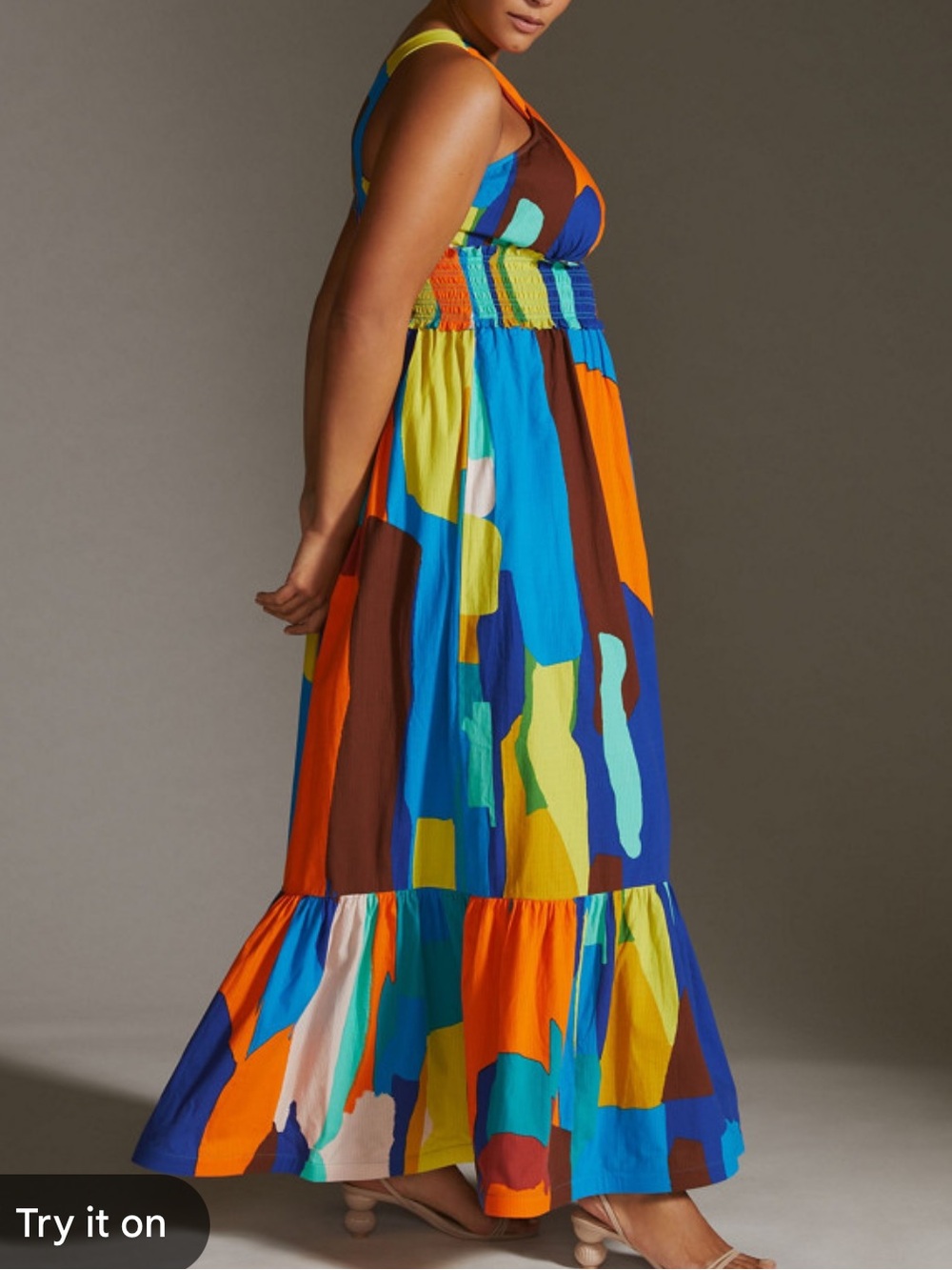 Plenty by Tracy Reese Printed Halter Maxi Dress, 3X